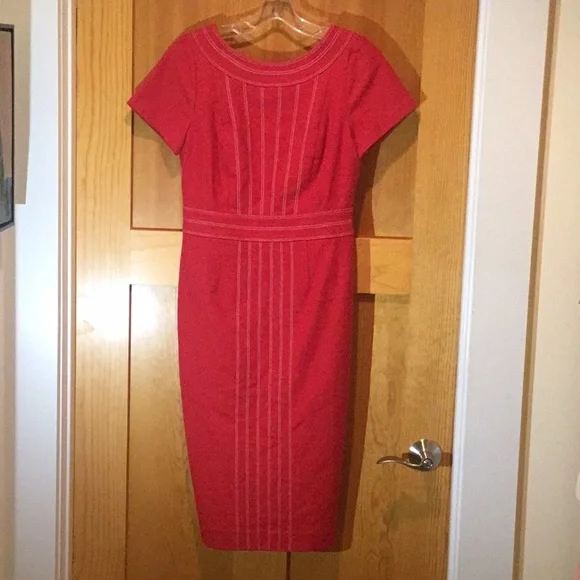 open lace back dress Red Ruffle Twirl Dress for Girls & Toddlers